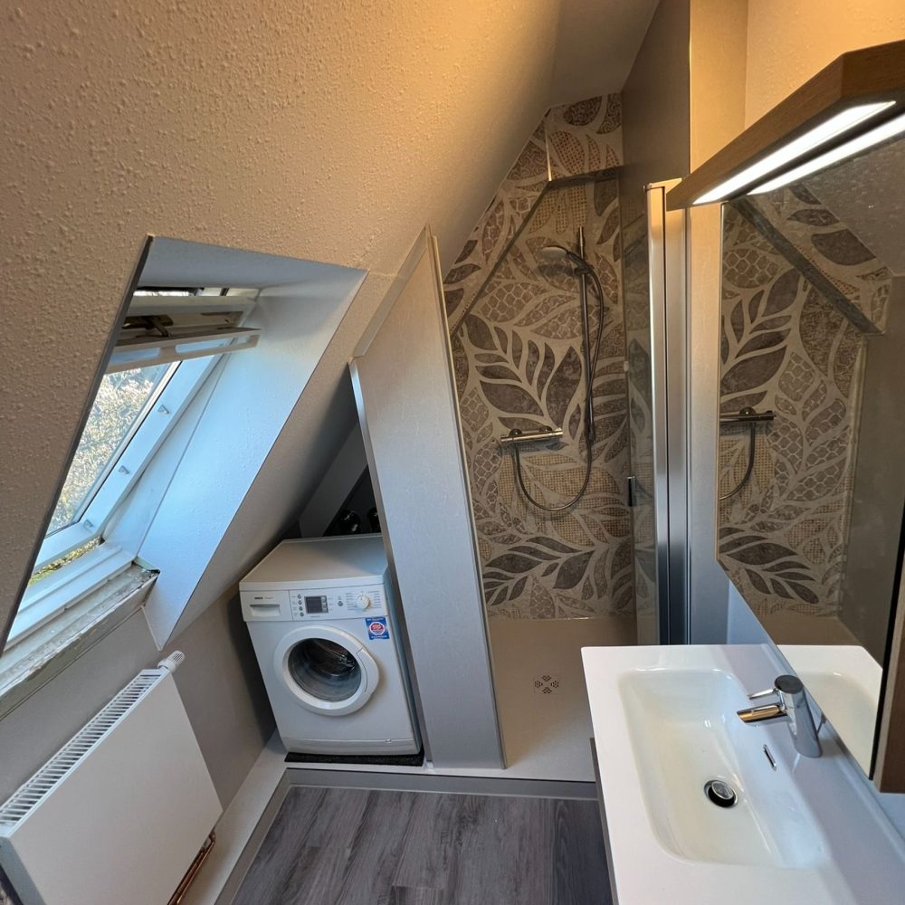 Komplettbadsanierung in fugenloser Technik in Trittau 1